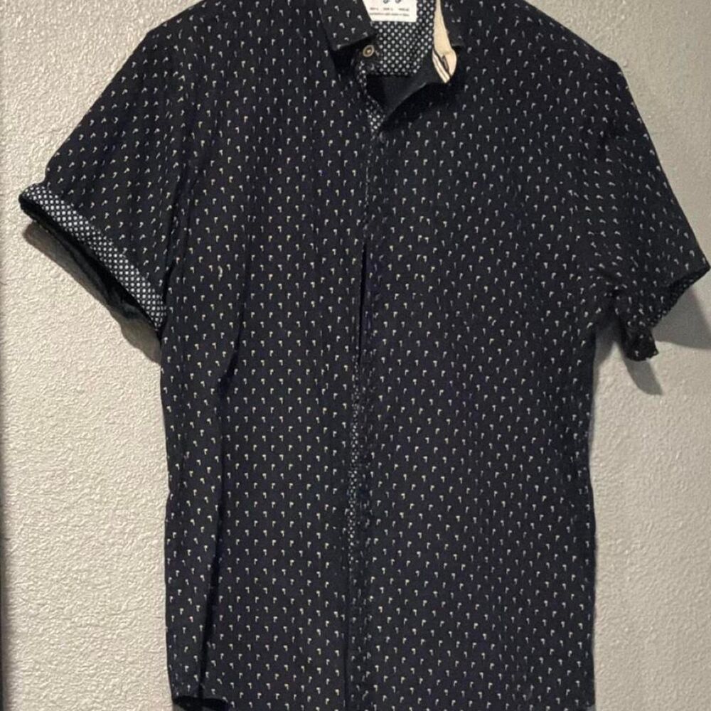 Craft-sportswear Men's Black and Navy Shirt